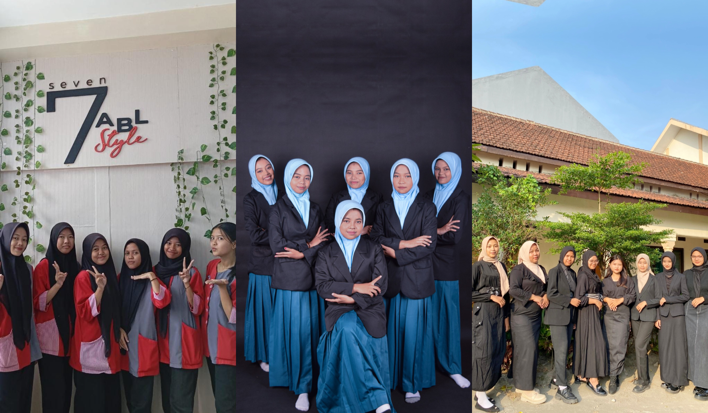 3 SMKN Peserta VOI Fashion Day 2024 (Ki-ka-SMKN 7 Malang, SMKN 2 Lumajang, SMKN 3 Blitar)