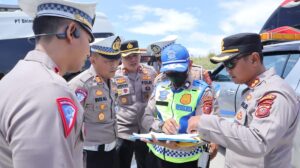 Kapolres Sumedang Cek Langsung ke TKP Laka Lantas di Tol Cisumdawu