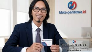 Agus Wahyudin, SE.,C.EJ.,C.BJ Pimpinan Perusahaan PT Media Mata Peristiwa sekaligus Pendiri awal Media Mata Peristiwa dan Mata Group