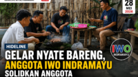 Gelar Nyate Bareng, Anggota IWO Indramayu Solidkan Anggota
