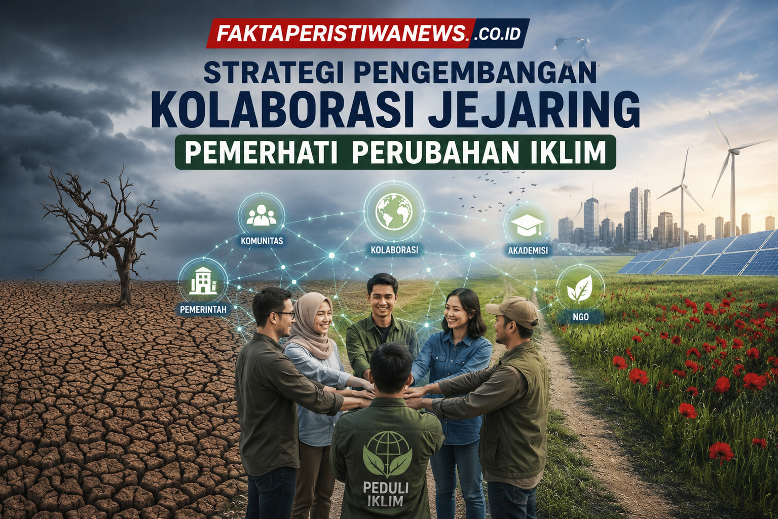 Strategi Pengembangan Kolaborasi Jejaring Pemerhati Perubahan Iklim