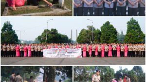 Jelang Hari Bhayangkara ke - 80, Dansat Brimob Polda Jabar Ikuti Ziarah di TMP Cikutra