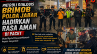 Patroli Dialogis Brimob Polda Jabar Hadirkan Rasa Aman di Pacet, Wujud Nyata Pelayanan Humanis kepada Masyarakat