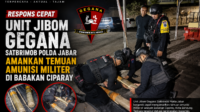 Respons Cepat Unit Jibom Gegana Satbrimob Polda Jabar Amankan Temuan Amunisi Militer di Babakan Ciparay