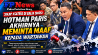 Sikap Ksatria di Balik Emosi Hotman Paris Akhirnya Meminta Maaf kepada Wartawan