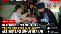 Satbrimob Polda Jabar : Tebar Kepedulian Lewat Aksi Berbagi Jumkah Satbrimob Polda Jabar : Tebar Kepedulian Lewat Aksi Berbagi Jumkah