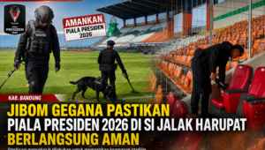 Jibom Gegana Pastikan Piala Presiden 2026 di Si Jalak Harupat Berlangsung Aman