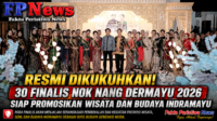 Resmi Dikukuhkan! 30 Finalis Nok Nang Dermayu 2026 Siap Promosikan Wisata dan Budaya Indramayu