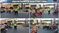 Brimob Jabar Hadir di Jam Sibuk, Bantu Kelancaran Lalu Lintas Cirebon dan Purwakarta