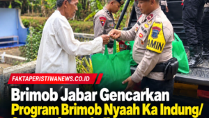 Brimob Jabar Gencarkan Program Brimob Nyaah Ka Indung