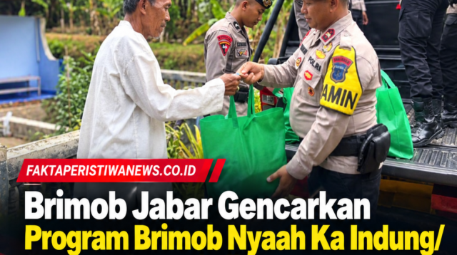 Brimob Jabar Gencarkan Program Brimob Nyaah Ka Indung