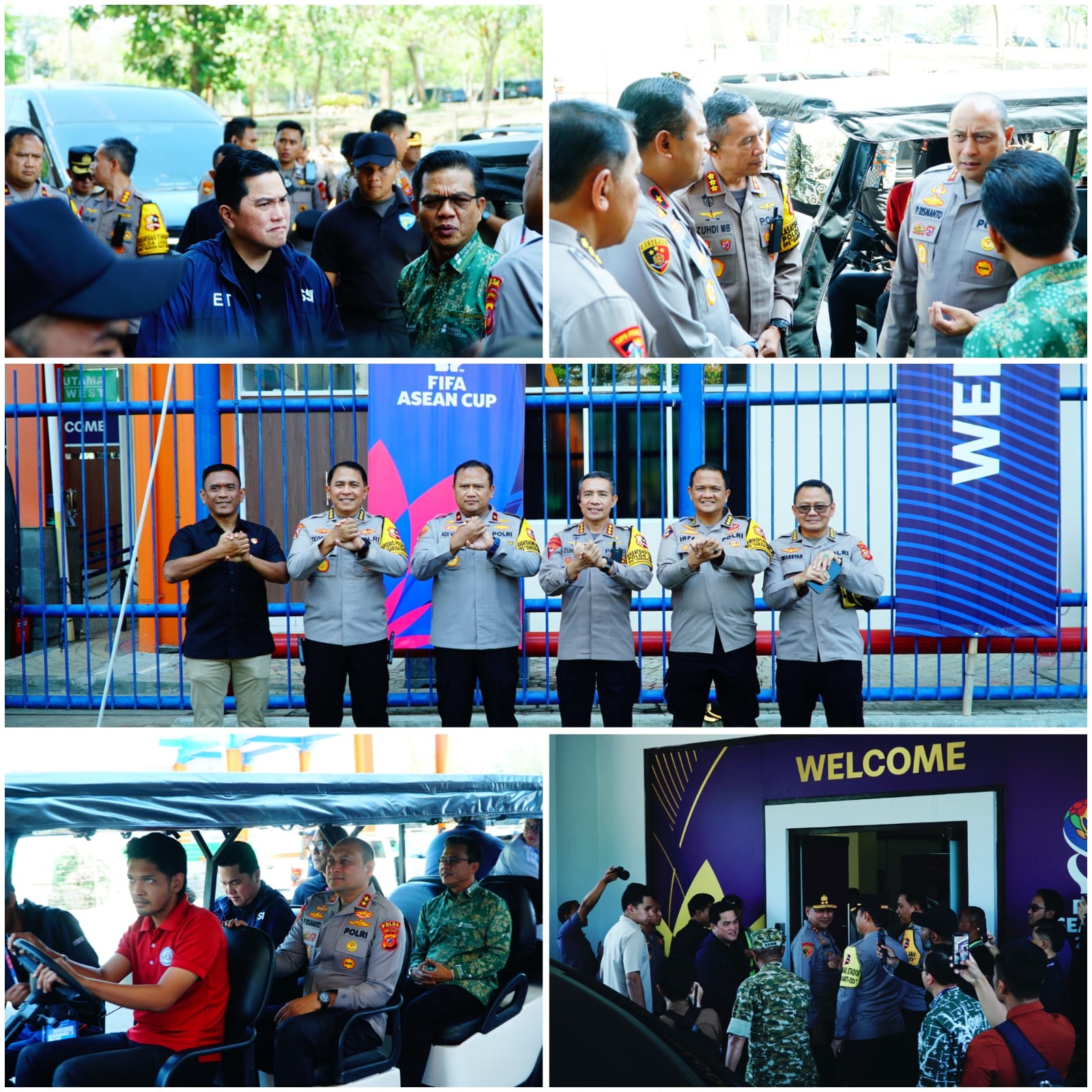 Menpora RI dan Polda Jabar Pastikan Kesiapan Turnamen FIFA ASEAN Cup 2026 Berjalan Lancar