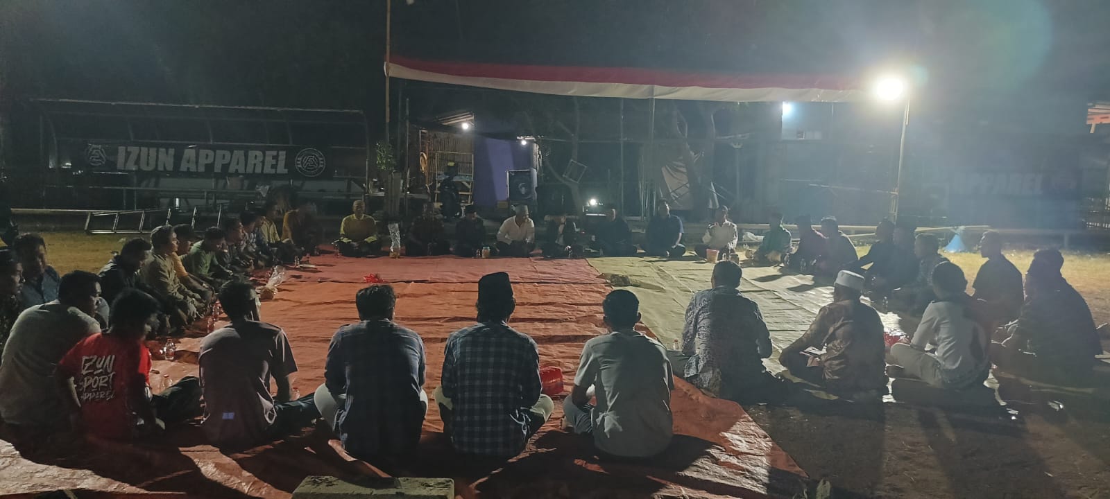 Jelang Kick-Off, Panitia Gelar Doa Bersama di Lapangan Sekar Pandan Piala Nadran Cup 2026