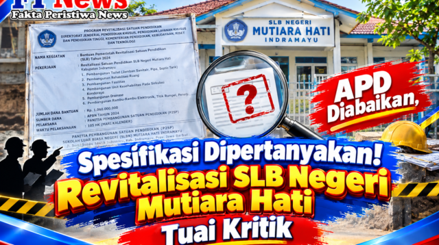 APD Diabaikan, Spesifikasi Dipertanyakan! Revitalisasi SLB Negeri Mutiara Hati Tuai Kritik