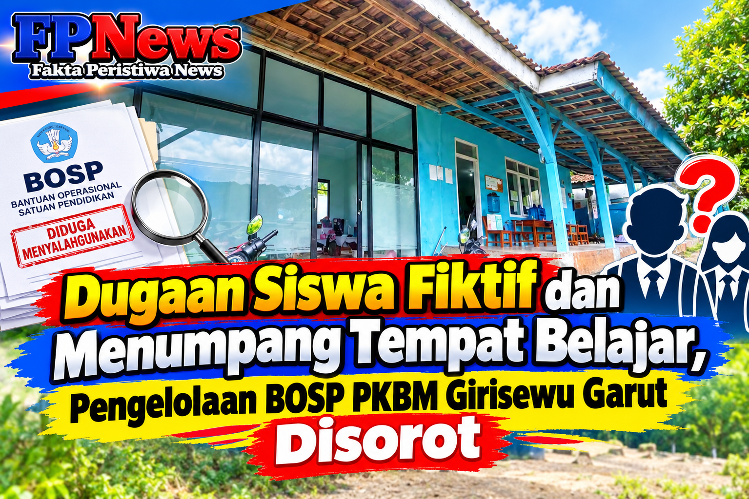Dugaan Siswa Fiktif dan Menumpang Tempat Belajar, Pengelolaan BOSP PKBM Girisewu Garut Disorot