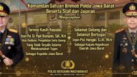 Ucapan selamat dari Dansat Brimob