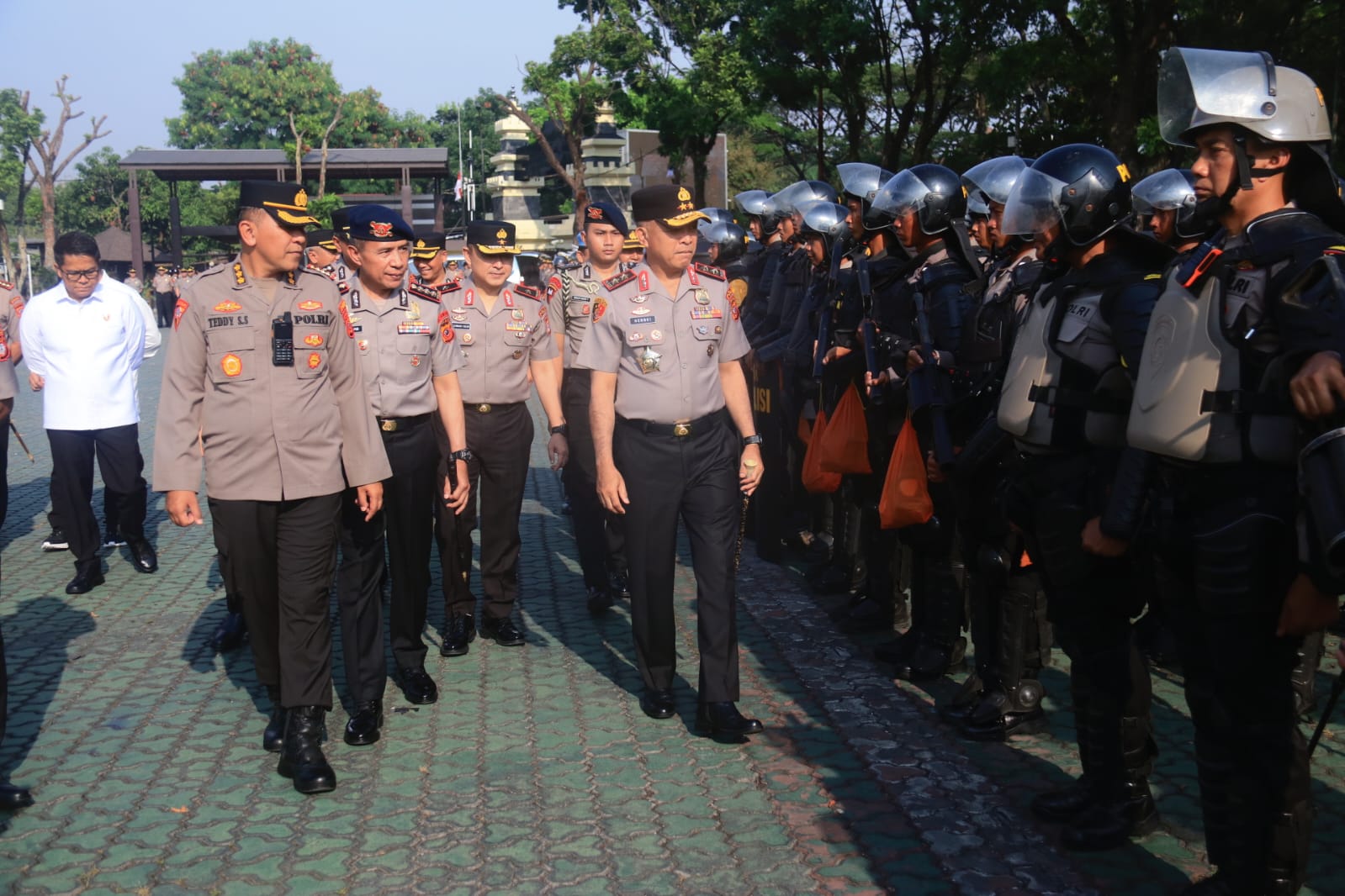 Apel Kesiapsiagaan, Kapolda Jabar Tekankan Kesiapan Personel Hadapi Dinamika Aspirasi Masyarakat