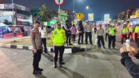 Dansat Brimob Jabar Cek Kesiapsiagaan Personel di Pos Pol GT Cileunyi