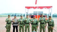Dansat Brimob Jabar Hadiri Pengangkatan Warga Kehormatan Korpasgat